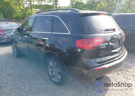 2011 Acura Mdx Advance Package from USA, damaged, VIN 2HNYD2H59BH518524